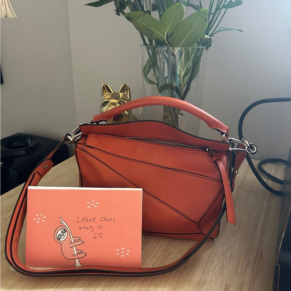 Orange Designer Women's Bag